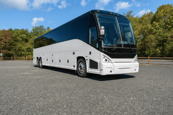 Charter Bus Rental Bartlett 56 Passenger Charter Bus